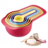 Messlöffel Westmark Matroschka 6 Stück Polypropylen Set, Längen bis 170 mm, mehrfarbig