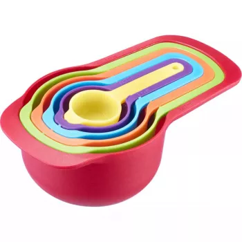 Messlöffel Westmark Matroschka 6 Stück Polypropylen Set, Längen bis 170 mm, mehrfarbig