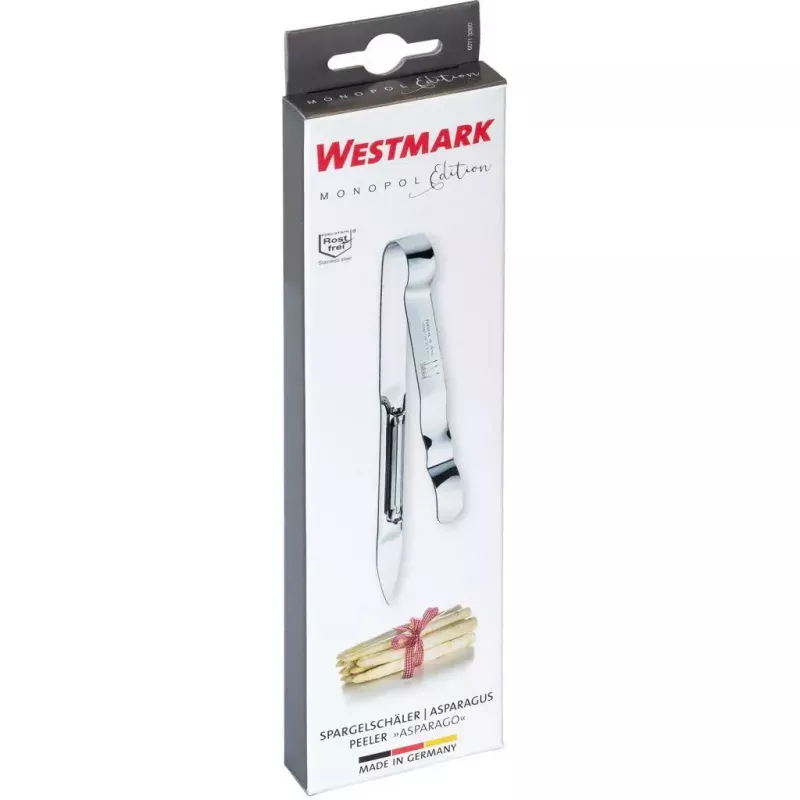 Spargelschäler Westmark Asparago, Edelstahlklinge, Breite 51 mm, Länge 175 mm