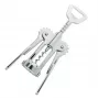 Zweizackiger Korkenzieher Westmark 6155556C, Chrom-Finish, Stahl und Zinkstahl, Verpackung 73×38×205 mm