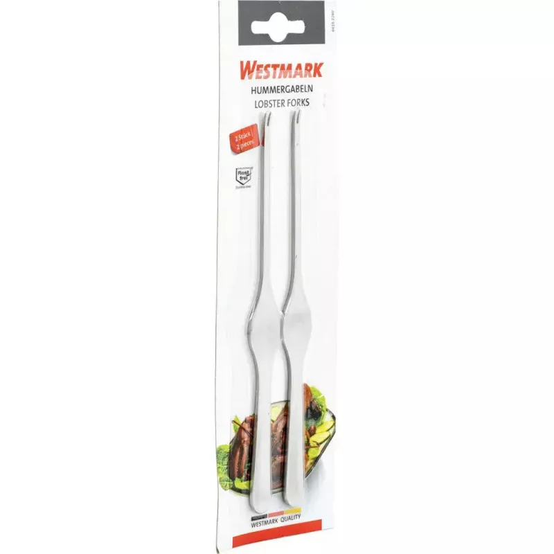 Gabel Westmark 66162280 Hummergabel Edelstahl, 185 mm, 2er-Set