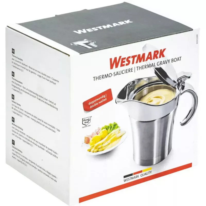 Sauciere Westmark 62242260, Edelstahl mit Kunststoffteilen, 500 ml, 143×115×180 mm