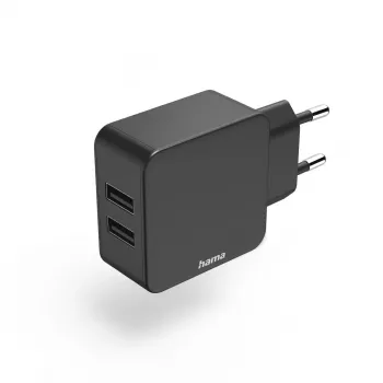 Hama 00223371 mobiles Ladegerät Universal Schwarz AC Innenbereich