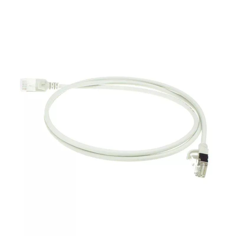 ACT Grau 7 Meter LSZH U/FTP CAT6A Rechenzentrum Slimline Patchkabel snagless mit RJ45-Steckern