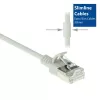 ACT Grau 7 Meter LSZH U/FTP CAT6A Rechenzentrum Slimline Patchkabel snagless mit RJ45-Steckern