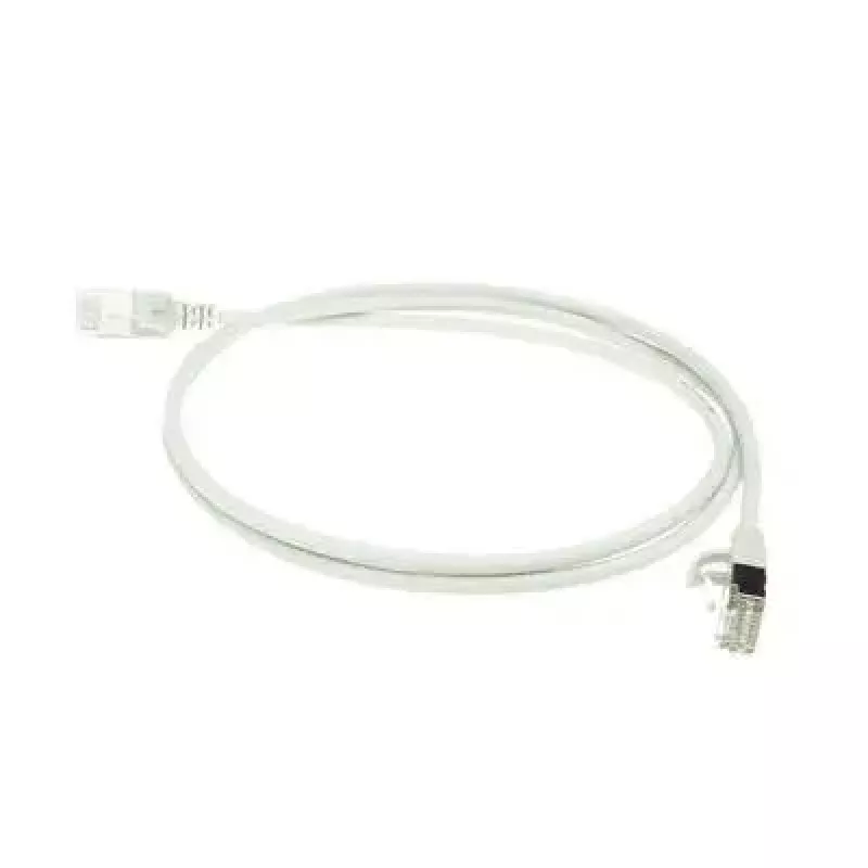 ACT Grau 10m LSZH U/FTP CAT6A Rechenzentrums-Slimline-Patchkabel rastnasenfrei mit RJ45-Steckern