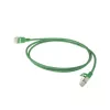 ACT Grün 10 Meter LSZH U/FTP CAT6A Datacenter Slimline Patchkabel, rastnasenfrei mit RJ45-Steckern