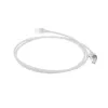 ACT Weiß 5 Meter LSZH U/FTP CAT6A Datacenter-Slimline-Patchkabel, rastnasenfrei mit RJ45-Steckern