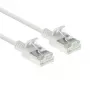 ACT Weiß 1,5 Meter LSZH U/FTP CAT6A Datacenter Slimline-Patchkabel, rastnasenfrei mit RJ45-Steckern
