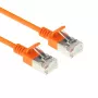 ACT Orange 7 Meter LSZH U/FTP CAT6A Datacenter Slimline Patchkabel, rastnasenfrei, mit RJ45-Steckern