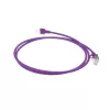 ACT Lila 7 m LSZH U/FTP CAT6A Datacenter-Slimline-Patchkabel snagless mit RJ45-Steckern