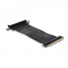 DeLOCK Riser-Karte PCI Express x16 Stecker auf x16 Slot 90° abgewinkelt mit Kabel 30 cm