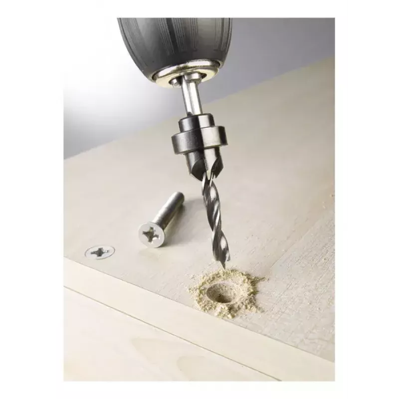Bohrer KWB 513105 5 mm für Spanplatten, Hartholz, Kunststoff, Weichholz