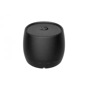 HP Schwarz Bluetooth Speaker 360, Kabelgebunden & Kabellos, Mono tragbarer Lautsprecher, Schwarz, Zylinder, Tasten, Universal
