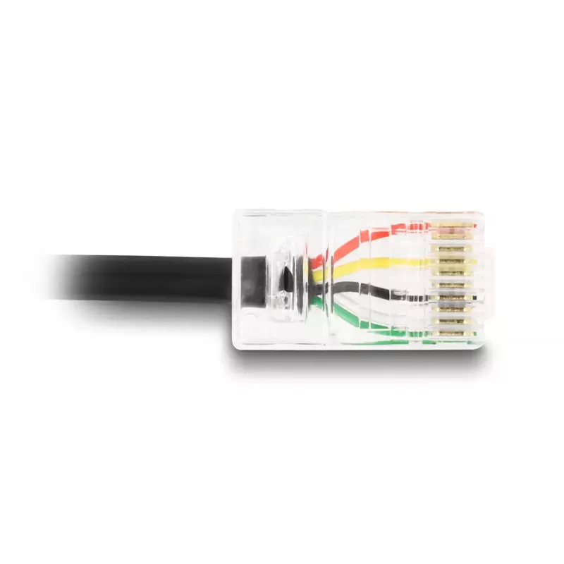 DeLOCK Signalkabel 2 m Schwarz USB-A RJ-50 Stecker/Stecker 67016