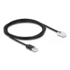 DeLOCK Signalkabel 2 m Schwarz USB-A RJ-50 Stecker/Stecker 67016