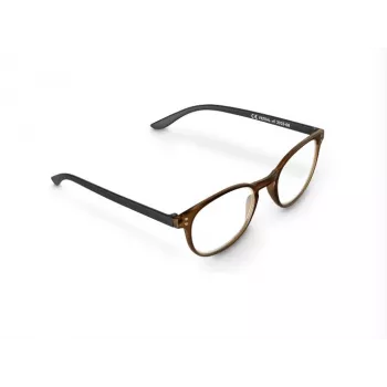 Hama 00096235 Lesebrille Unisex Oval Vollrand Braun