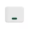 Hama 00201675 mobiles Ladegerät Headset, Powerbank, Smartphone, Tablet Weiß AC Schnellladung Innenbereich