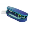 Herlitz Dip Dye Soft Federmäppchen Polyester Blau Türkis 215x95x60mm