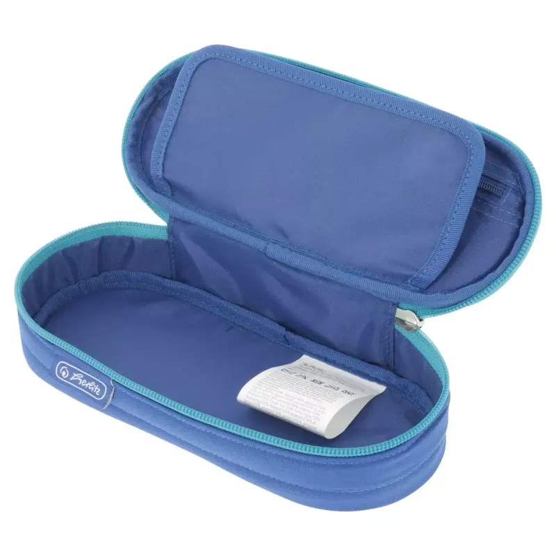 Herlitz Dip Dye Soft Federmäppchen Polyester Blau Türkis 215x95x60mm