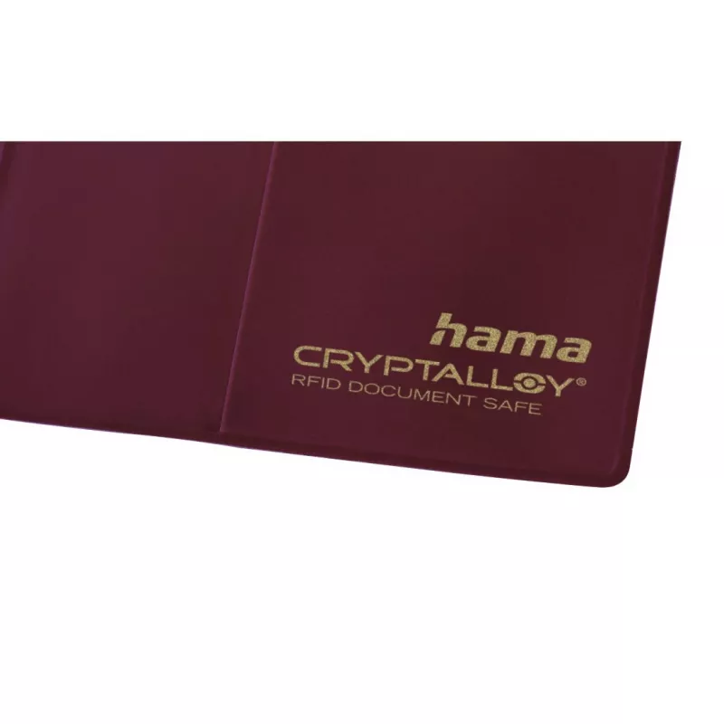 Hama International Reisepasshülle Burgund Polyethylen