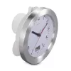 Hama Mauritius Quarzuhr rund Silber, Weiß