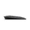 Hama WK-500 Tastatur Home/Office RF Wireless + Bluetooth QWERTZ Deutsch Schwarz, Dunkelgrau