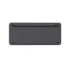 Hama WK-500 Tastatur Home/Office RF Wireless + Bluetooth QWERTZ Deutsch Schwarz, Dunkelgrau