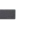 Hama WK-500 Tastatur Home/Office RF Wireless + Bluetooth QWERTZ Deutsch Schwarz, Dunkelgrau