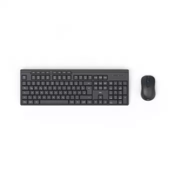 Hama WKM-200 Tastatur Maus enthalten Home/Office RF Wireless QWERTZ Deutsch Schwarz