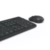 Hama WKM-200 Tastatur Maus enthalten Home/Office RF Wireless QWERTZ Deutsch Schwarz