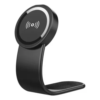 Kfz-Ladegerät 2GO FlexHold Smartphone Schwarz Kabelloses Laden Zigarettenanzünder