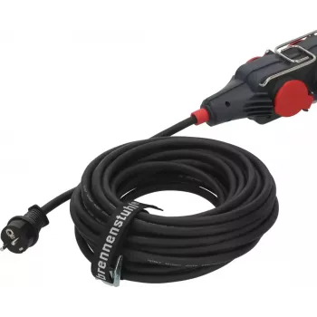 Verlängerungskabel Brennenstuhl 9161150161 15 m 4 AC-Steckdosen Outdoor Schwarz Rot
