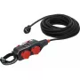 Verlängerungskabel Brennenstuhl 9161150161 15 m 4 AC-Steckdosen Outdoor Schwarz Rot