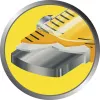Maßband STANLEY Micro PowerLock Metric - kompaktes einziehbares Maßband, metrische Skalierung