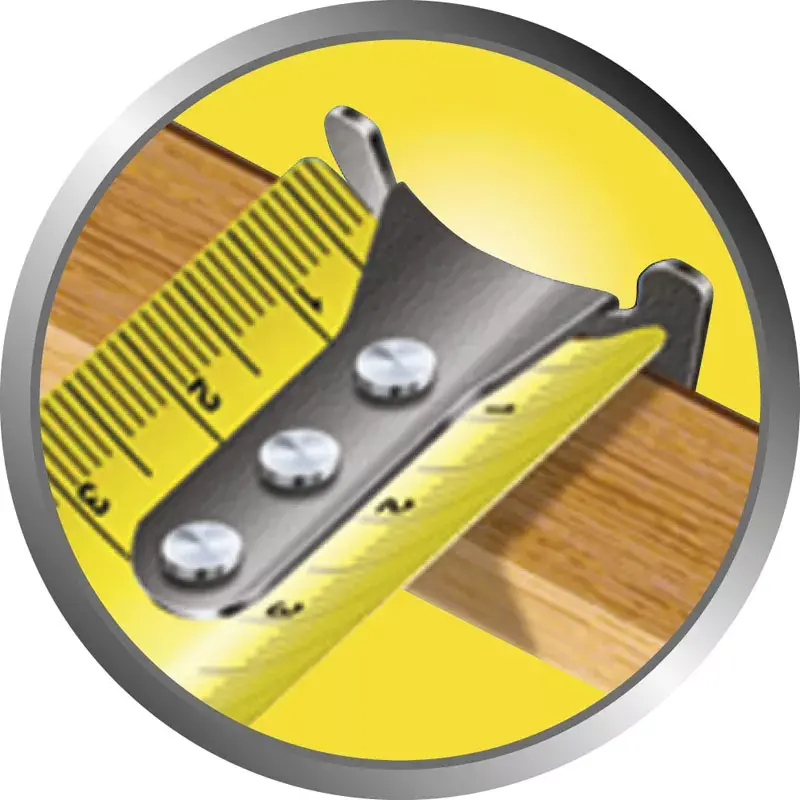 Maßband STANLEY Micro PowerLock Metric - kompaktes einziehbares Maßband, metrische Skalierung