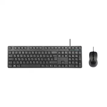 Targus AKM622UK Tastatur Maus enthalten Universal USB QWERTY UK-Englisch Schwarz