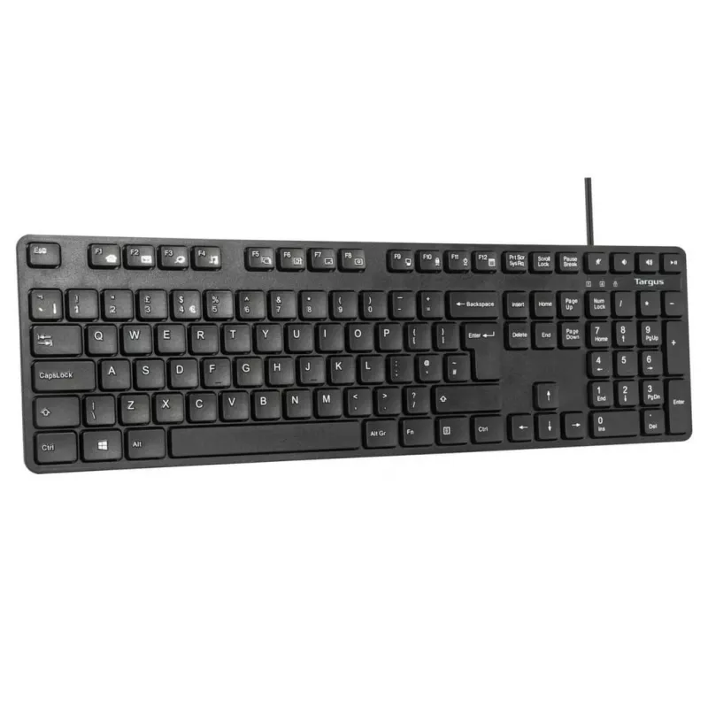 Targus AKM622UK Tastatur Maus enthalten Universal USB QWERTY UK-Englisch Schwarz