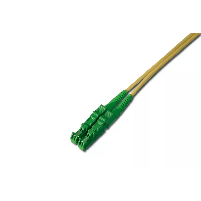 Glasfaser-Patchkabel EQUIP E2000/APC zu E2000/APC 0,50 m Singlemode OS2