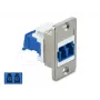 Keystone-Modul DELOCK 91096, flache Bauweise, RJ45-kompatibler Einsatz