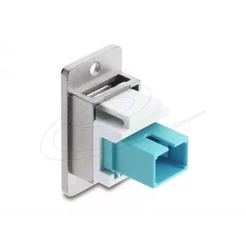 Keystone-Modul DELOCK 91102, flache Bauweise, RJ45-Einsatz-kompatibel