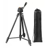 Stativ HAMA Delta Duo 170 – 3‑beinig, max. Höhe 170 cm, min. 62 cm, Tragkraft 4 kg, Gewicht 1,85 kg, schwarz