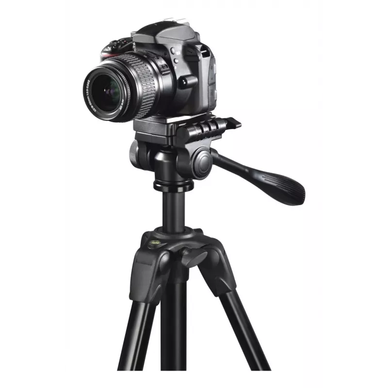 Stativ HAMA Delta Duo 170 – 3‑beinig, max. Höhe 170 cm, min. 62 cm, Tragkraft 4 kg, Gewicht 1,85 kg, schwarz