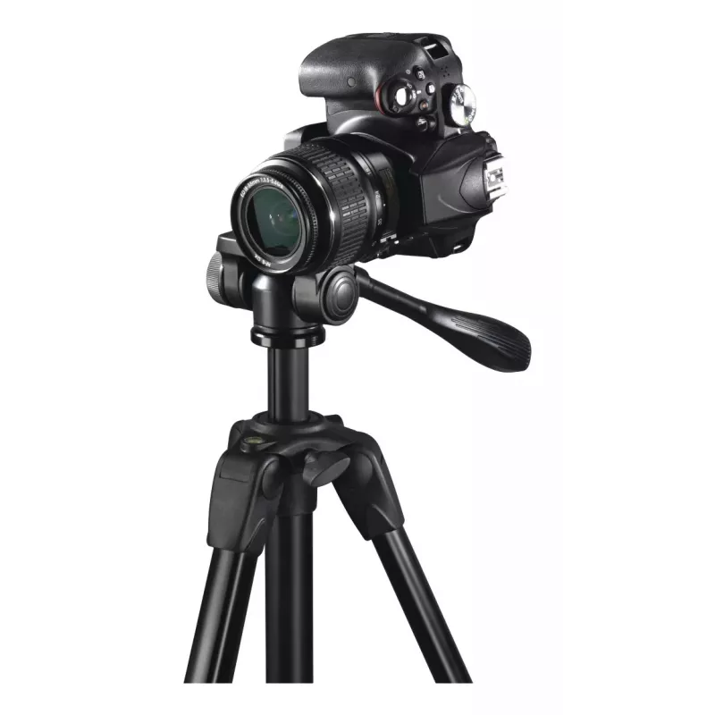 Stativ HAMA Delta Duo 170 – 3‑beinig, max. Höhe 170 cm, min. 62 cm, Tragkraft 4 kg, Gewicht 1,85 kg, schwarz