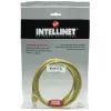 Intellinet Netzwerk-Patchkabel, Cat5e, 1 m, Gelb, CCA, U/UTP, PVC, RJ45, vergoldete Kontakte, rastnasenfrei, angespritzter Knickschutz, lebenslange Garantie