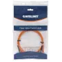 Intellinet Glasfaser-Patchkabel, OM2, ST/ST, 5m, Orange, Duplex, Multimode, 50/125 µm, LSZH, Glasfaser, Lebenslange Garantie