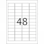 Etiketten HERMA Premium A4 48,3 x 16,9 mm weiß Papier matt 12800 Stück