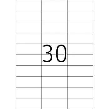 HERMA Premium A4 70x29,7 mm weiß Papier matt 6000 Stück