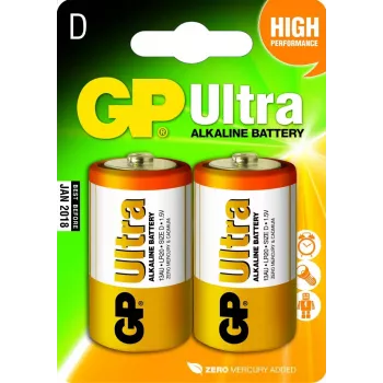 Einwegbatterie GP Batteries Ultra Alkaline D