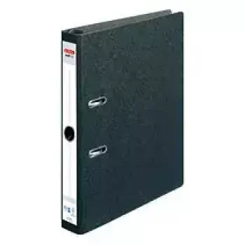 Ringbuch Herlitz 10842292 A4 Schwarz